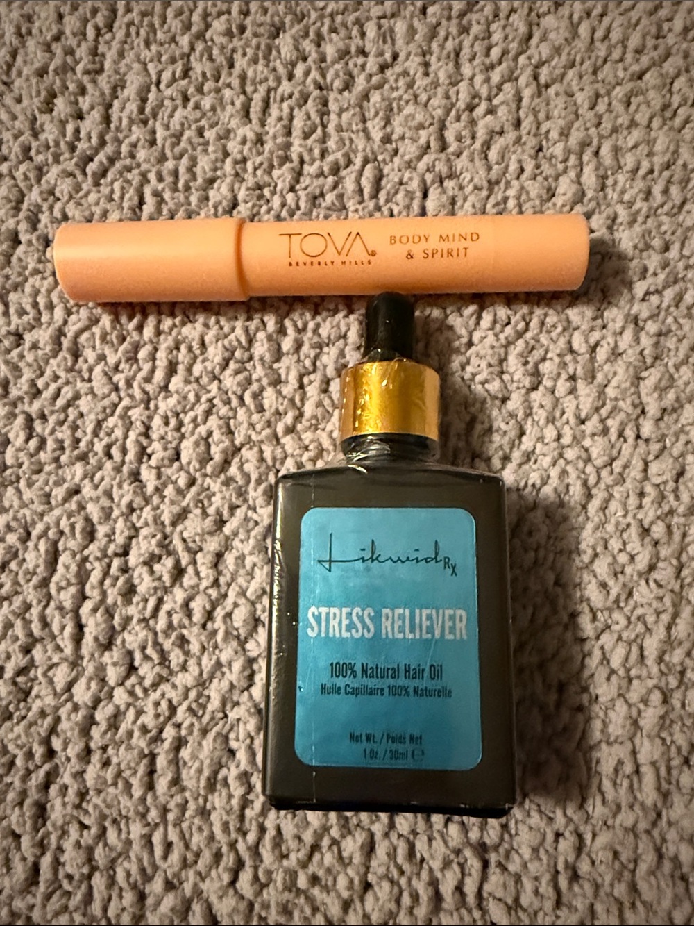 Stress Reliever Hair Oil/Tova Scent Stick